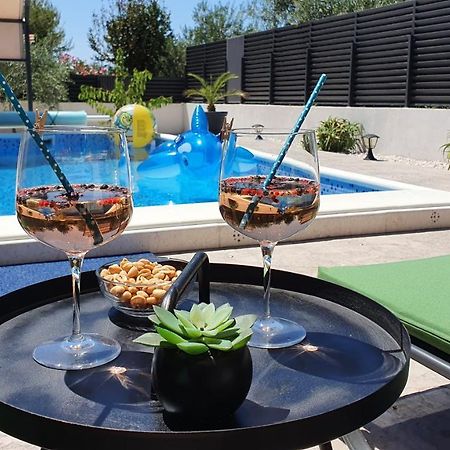 Villa Fides With Private Pool, Garden And Sea View Kastel Novi Exterior photo