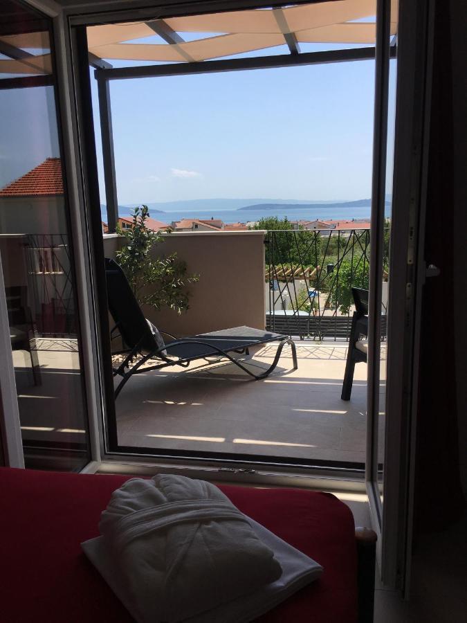 Villa Fides With Private Pool, Garden And Sea View Kastel Novi Exterior photo