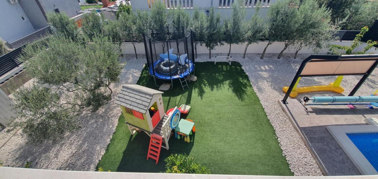 Villa Fides With Private Pool, Garden And Sea View Kastel Novi Exterior photo