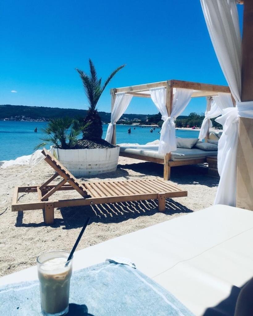Villa Fides With Private Pool, Garden And Sea View Kastel Novi Exterior photo
