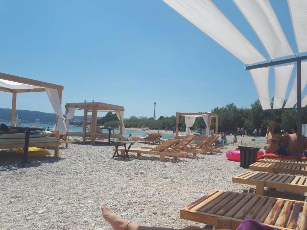 Villa Fides With Private Pool, Garden And Sea View Kastel Novi Exterior photo