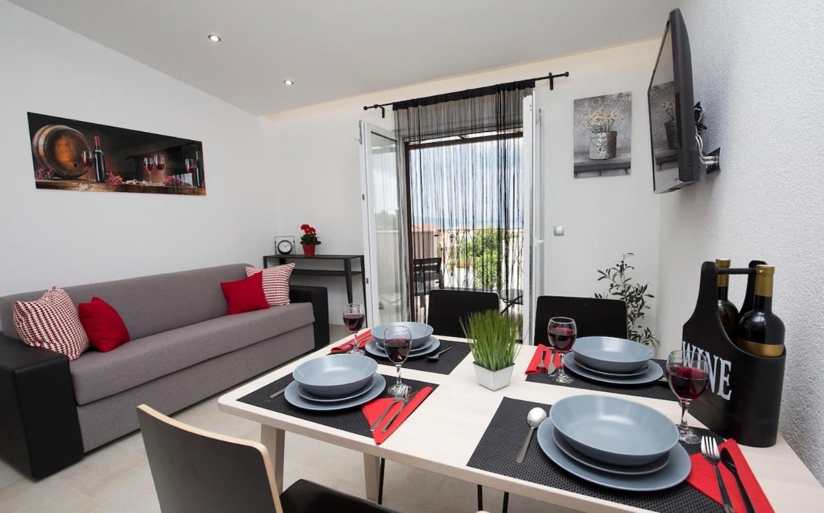 Villa Fides With Private Pool, Garden And Sea View Kastel Novi Exterior photo
